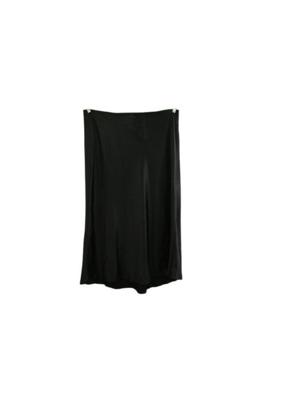 NEW On 34th Hi-Low Midi Skirt Deep Black Size XXL Flowy Hem Evening